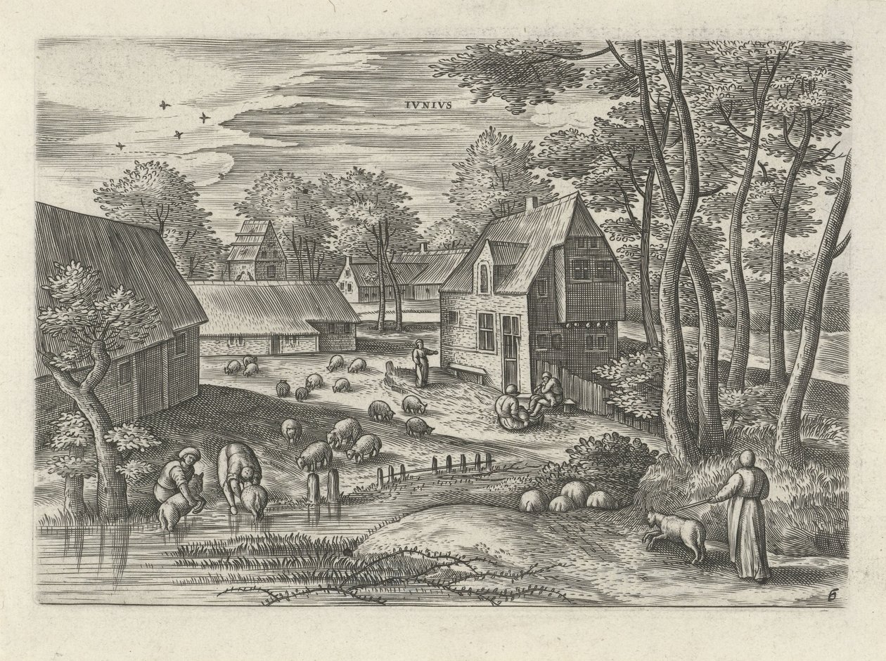 Juni door Julius Goltzius