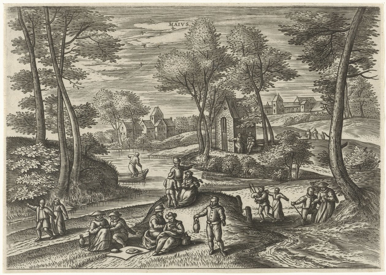 Mei door Julius Goltzius