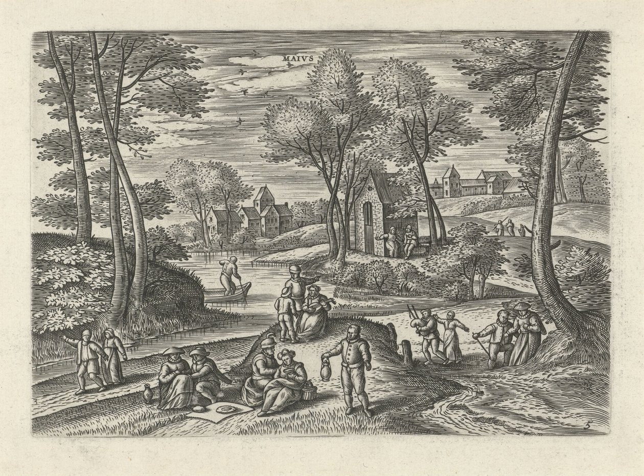 Mei door Julius Goltzius