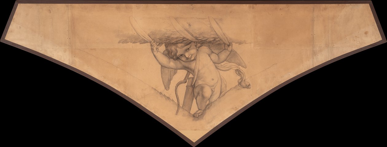 Der freundliche Amor door Julius Schnorr von Carolsfeld