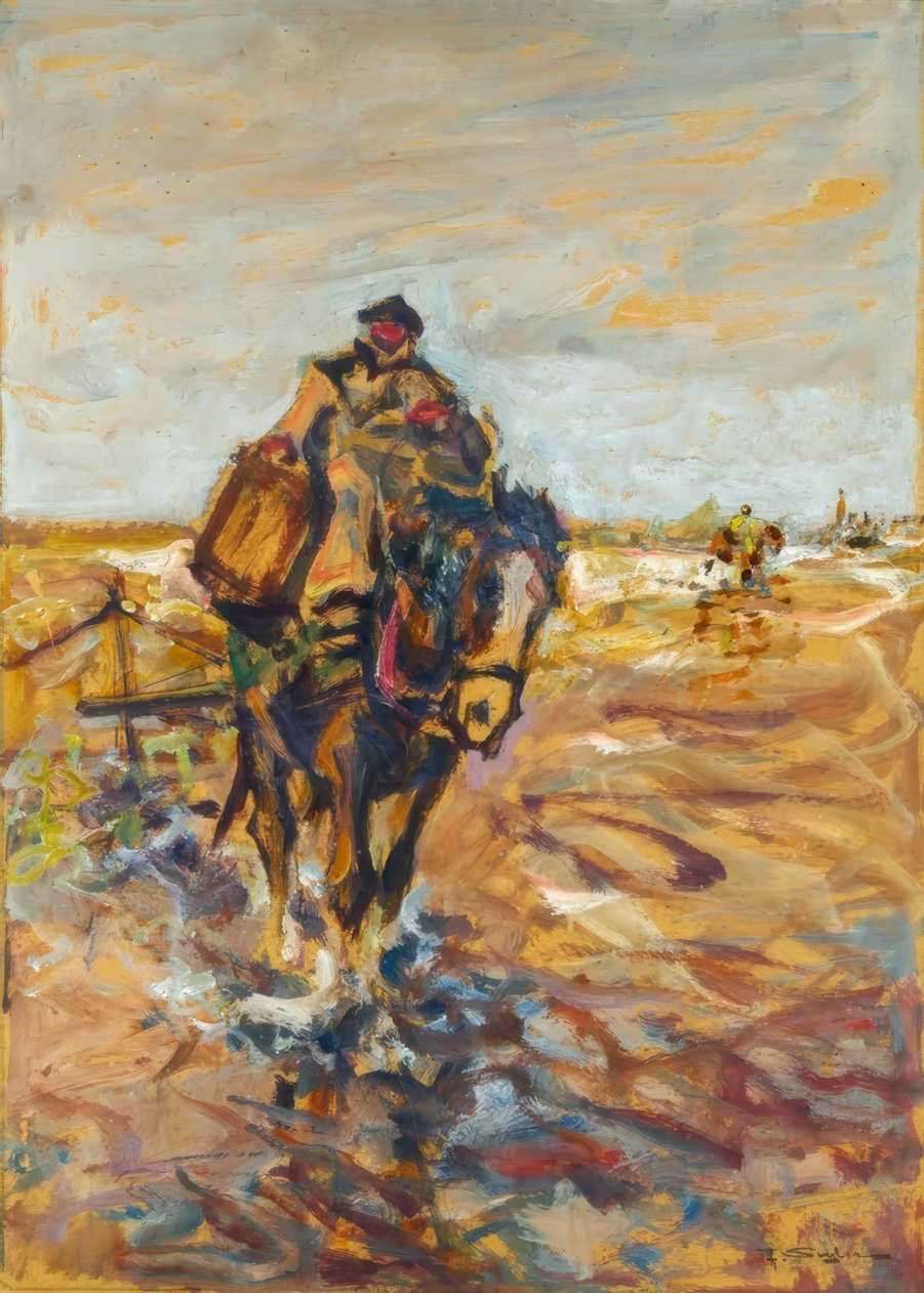 krabbenvisser door Julius Seyler