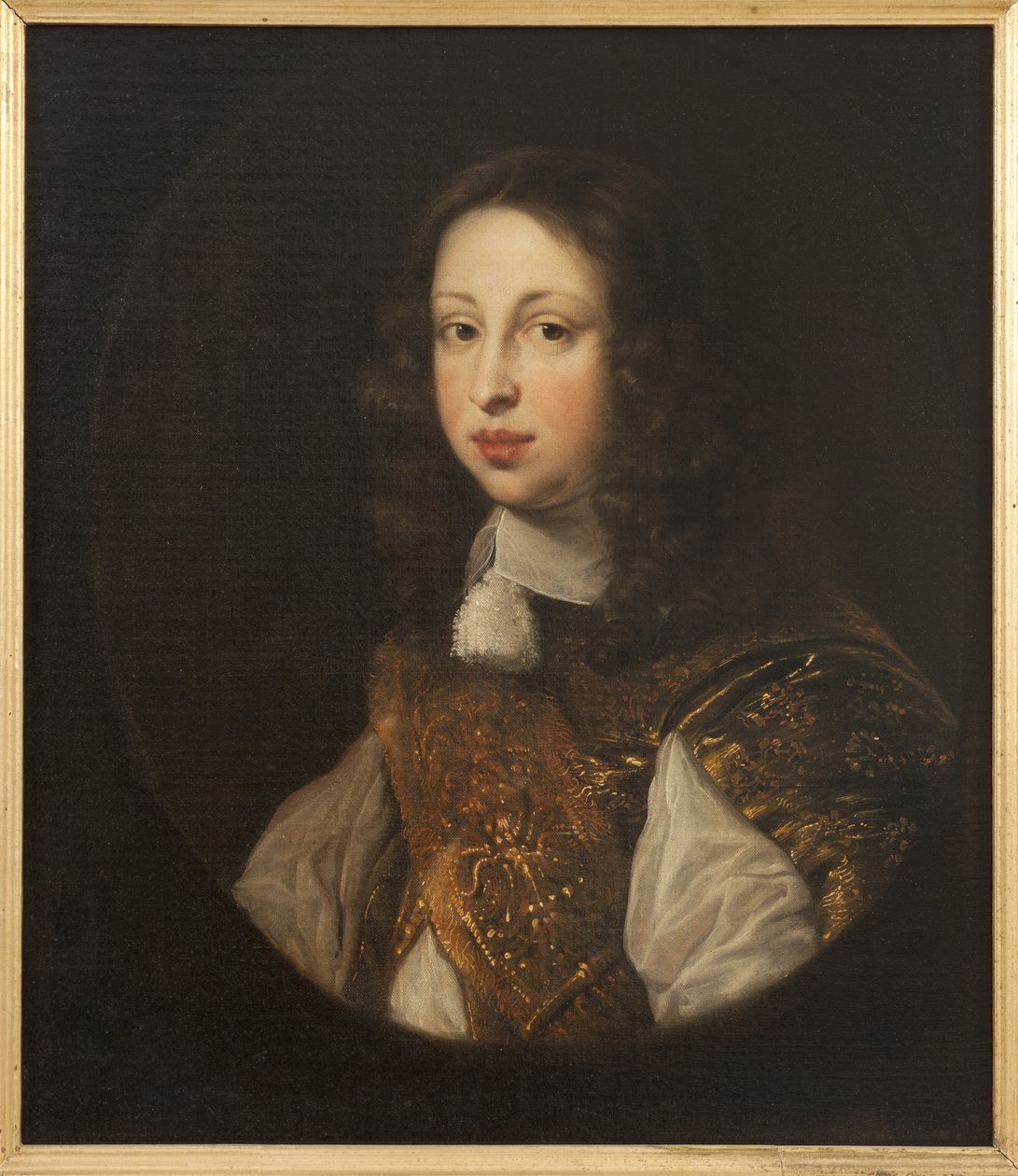 Portret van Johann Georg, de troonopvolger van Holstein-Gottorp door Jürgen Ovens