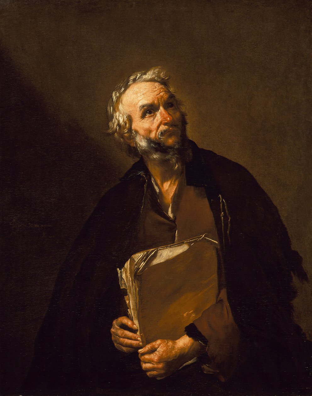 Een filosoof door Jusepe de Ribera