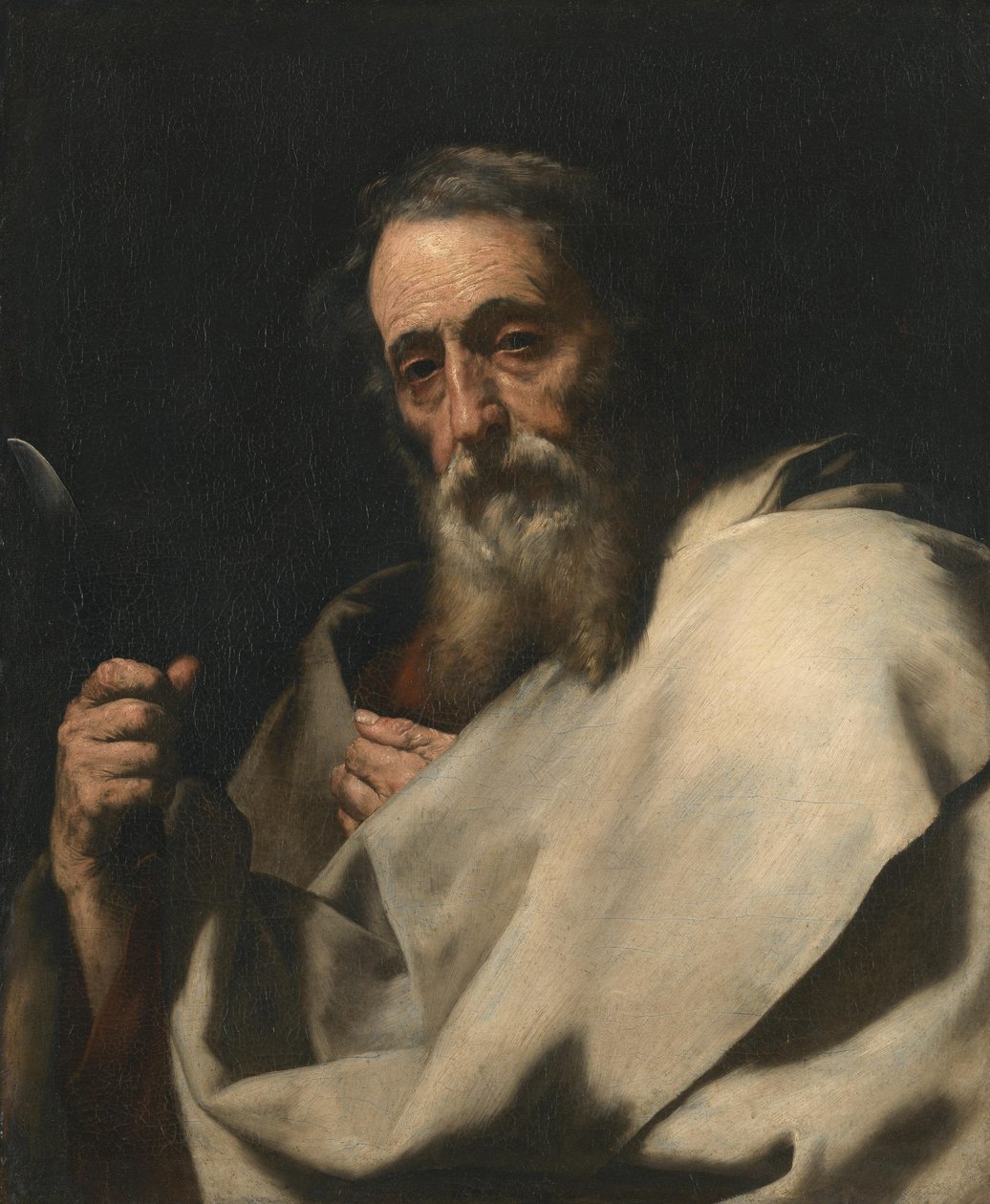 De heilige Bartholomeus door Jusepe de Ribera