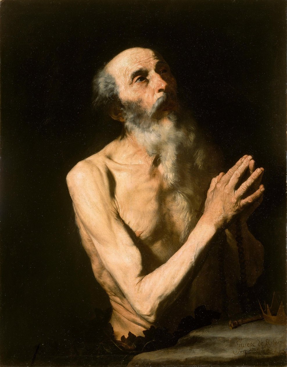Sint-Onuphrius door Jusepe de Ribera