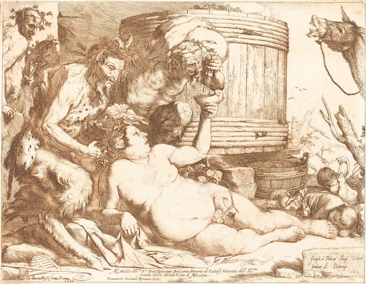 De dronken Silenus door Jusepe de Ribera