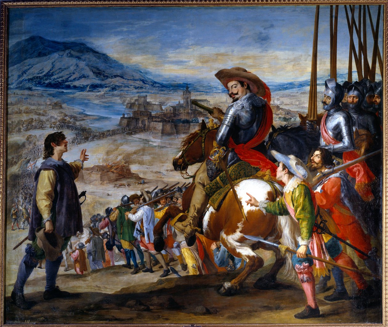 Dertigjarige Oorlog (1618-1648): de inname van Brissac in 1638 door Bernard van Saksen-Weimar door Jusepe or Jose (c.1605 1656) Leonardo