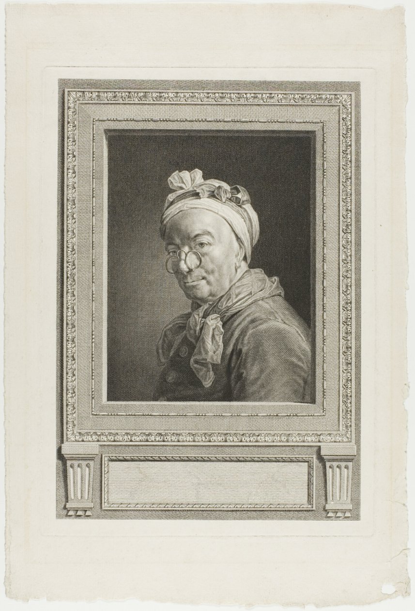 Zelfportret door Juste Chevillet
