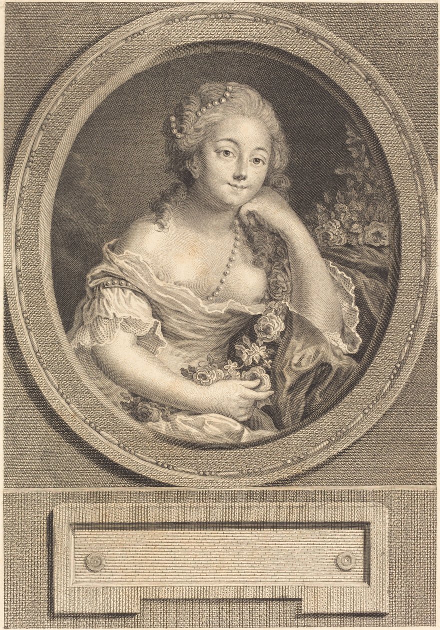 Het lichte kledingstuk door Juste Chevillet after Pierre Antoine Baudouin