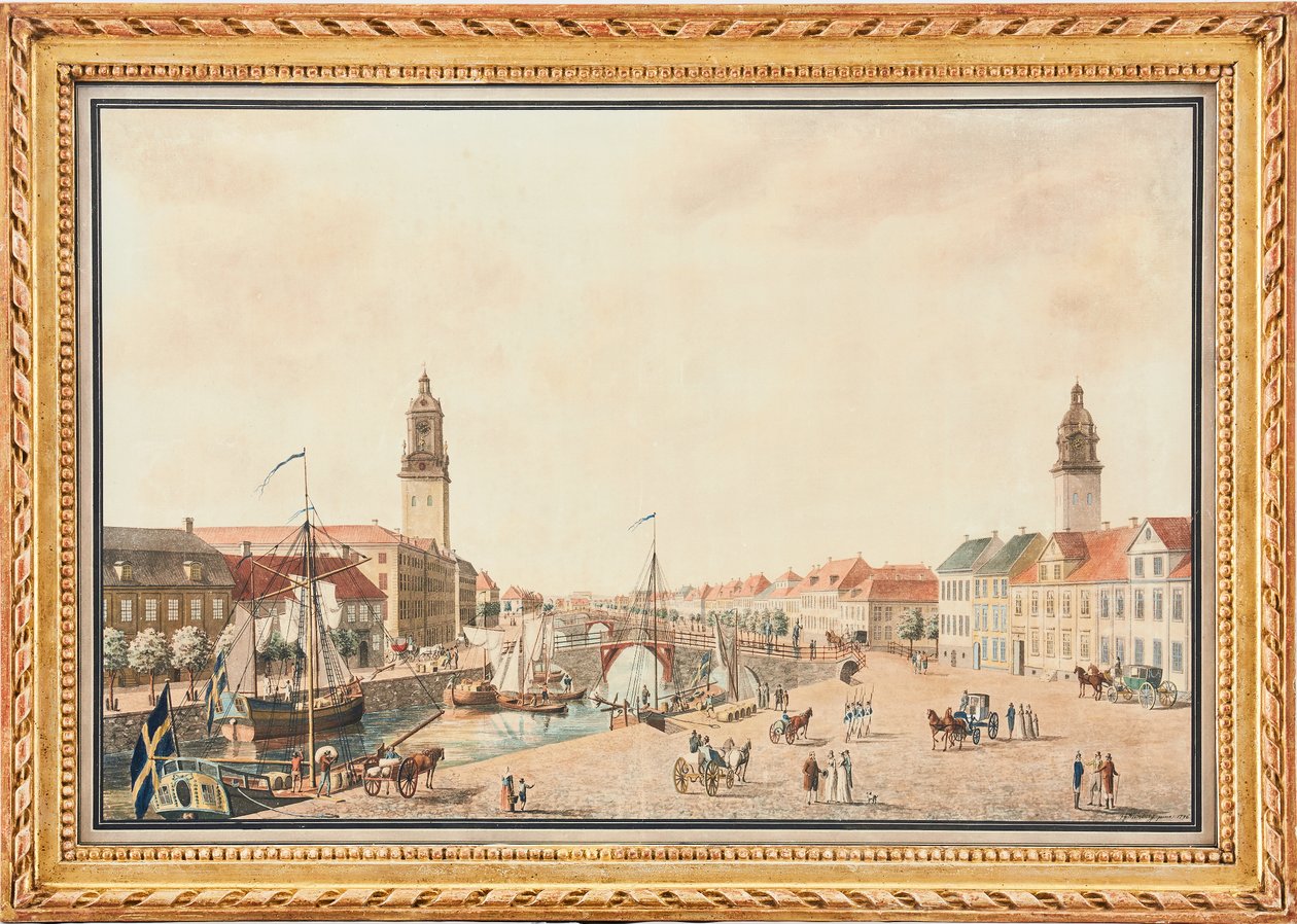 Lilla Torg door Justus Fredrik Weinberg