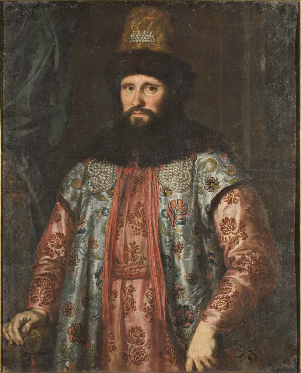 Portret van de Ambassadeur Ivan Chemodanov, c. 1657-1658 door Justus Sustermans