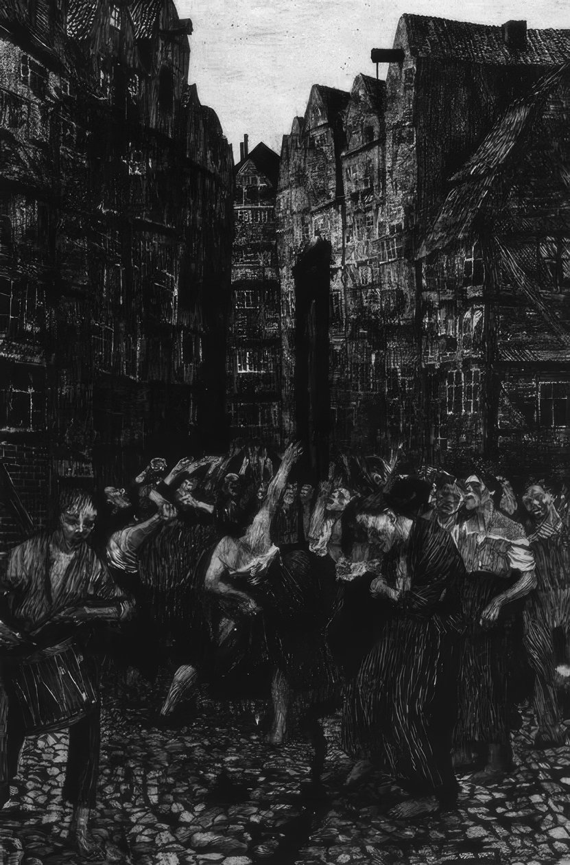 De Carmagnole door Käthe Kollwitz