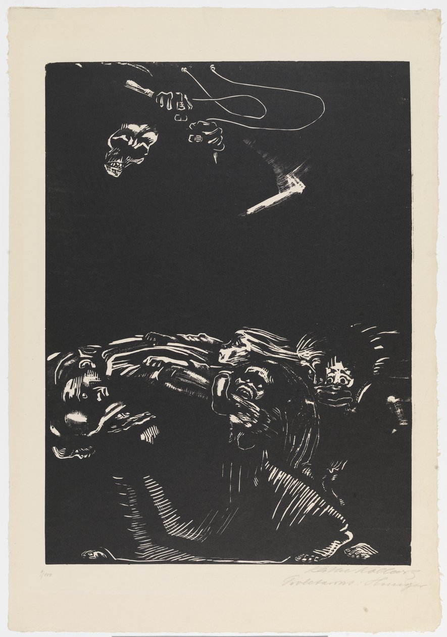 Honger door Käthe Kollwitz