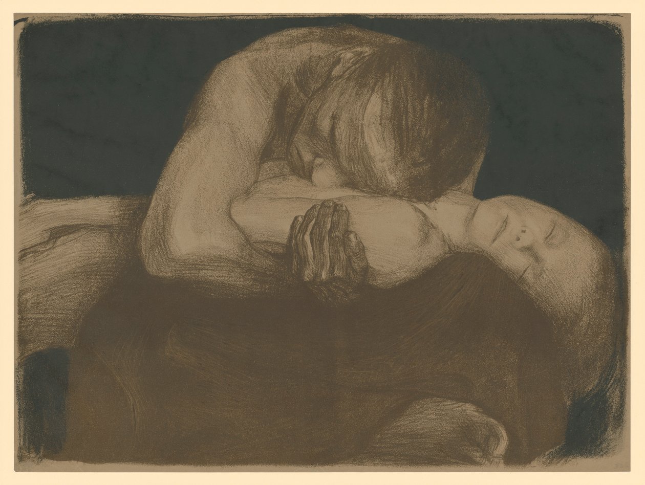 Pietà (3e versie) door Käthe Kollwitz