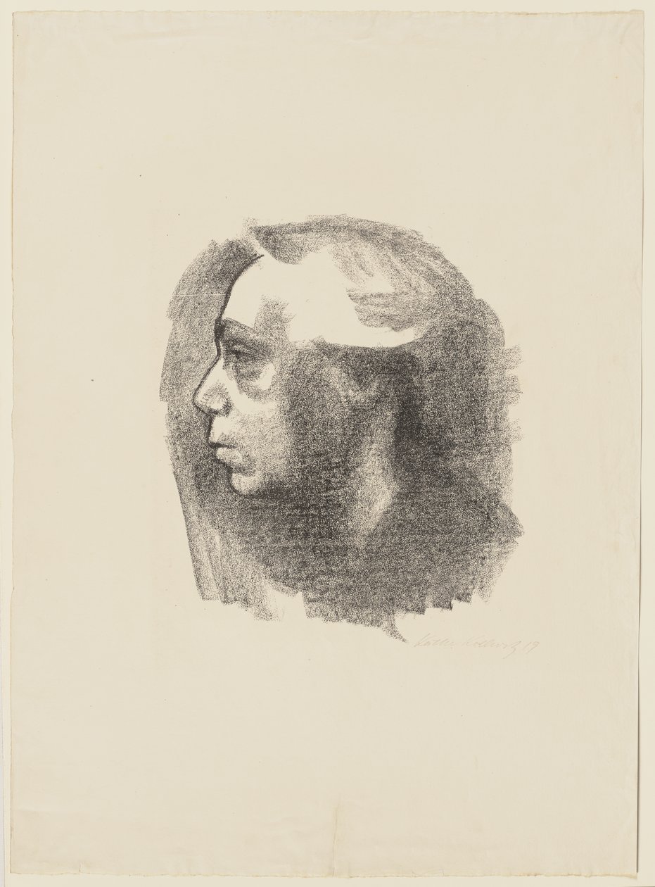 Zelfportret door Käthe Kollwitz