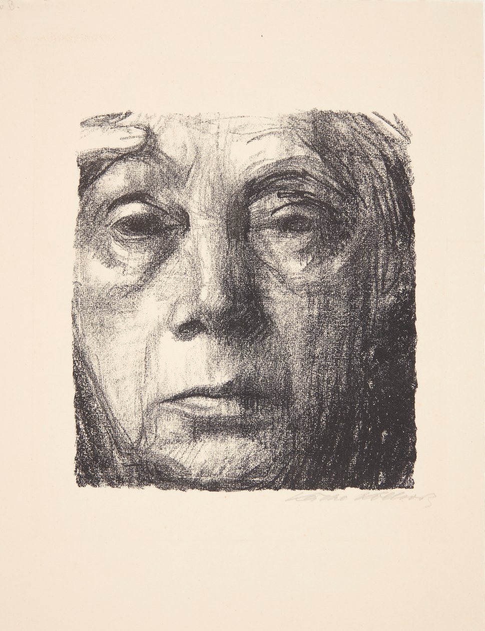 Zelfportret door Käthe Kollwitz