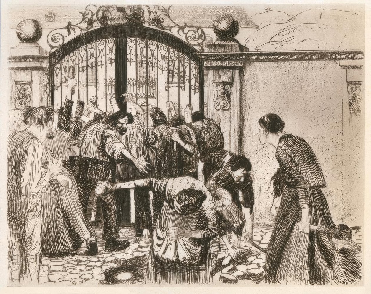 Storm door Käthe Kollwitz