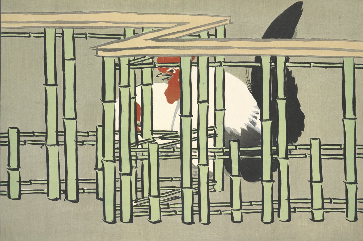 Chabo, uit Momoyo-gusa door Kamisaka Sekka