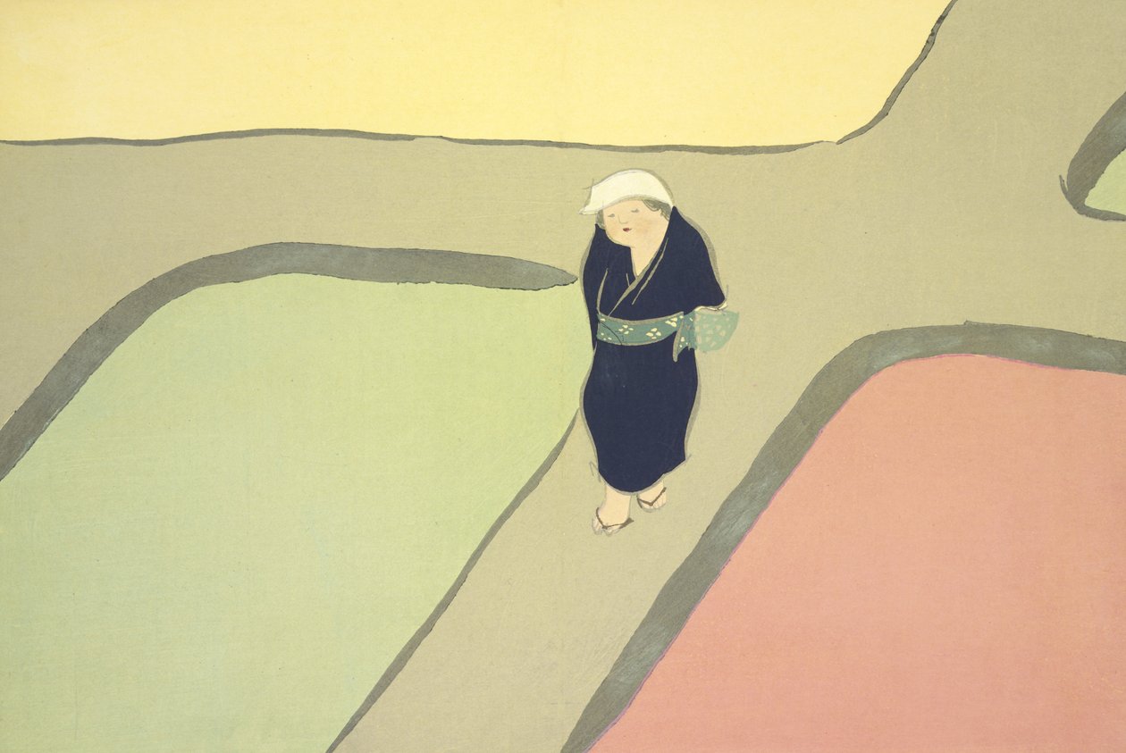 Haru No Taomo, uit Momoyo-gusa door Kamisaka Sekka