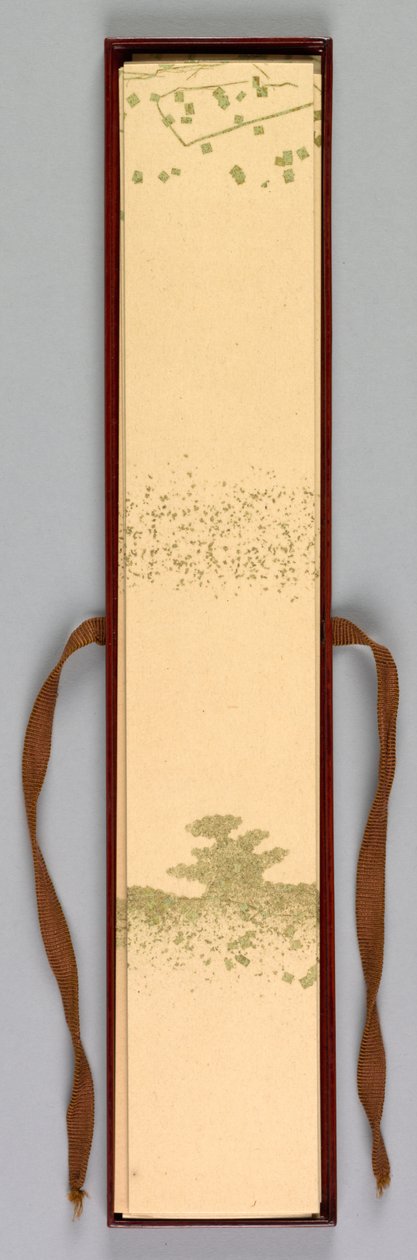 Gedichtenkaartdoos, 1868-1912 door Kamisaka Sekka