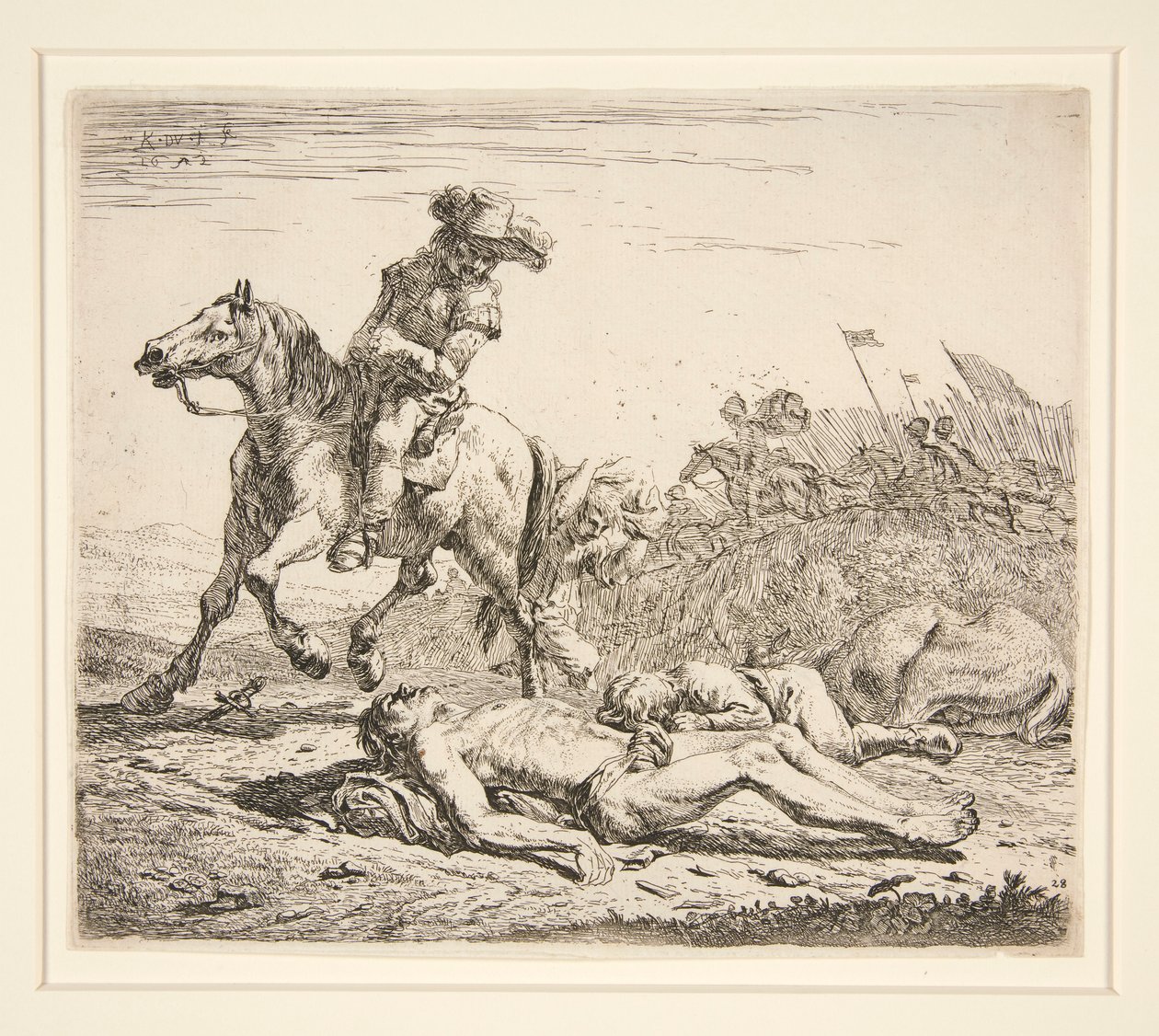 Le Champ de Bataille (Het Slagveld) door Karel Dujardin