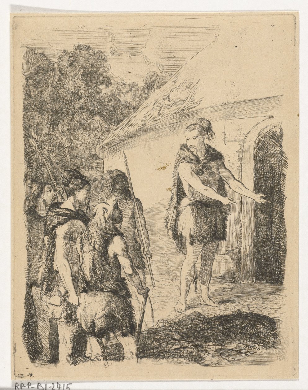 Kaibar gastvrij ontvangen door Borgar (serie titel Aeddon) door Karel Frederik Bombled