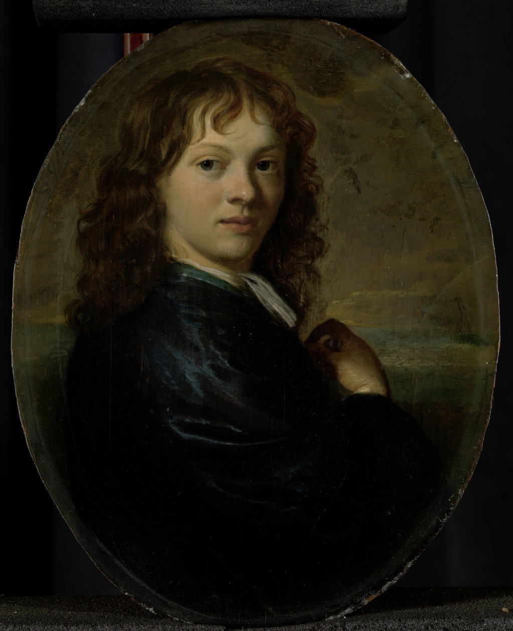 Zelfportret door Karel de Moor