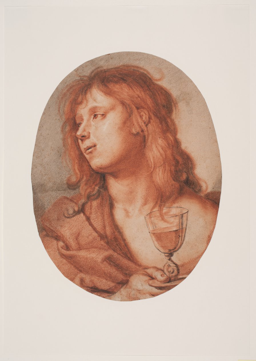 De Apostel Johannes door Karel van III Mander