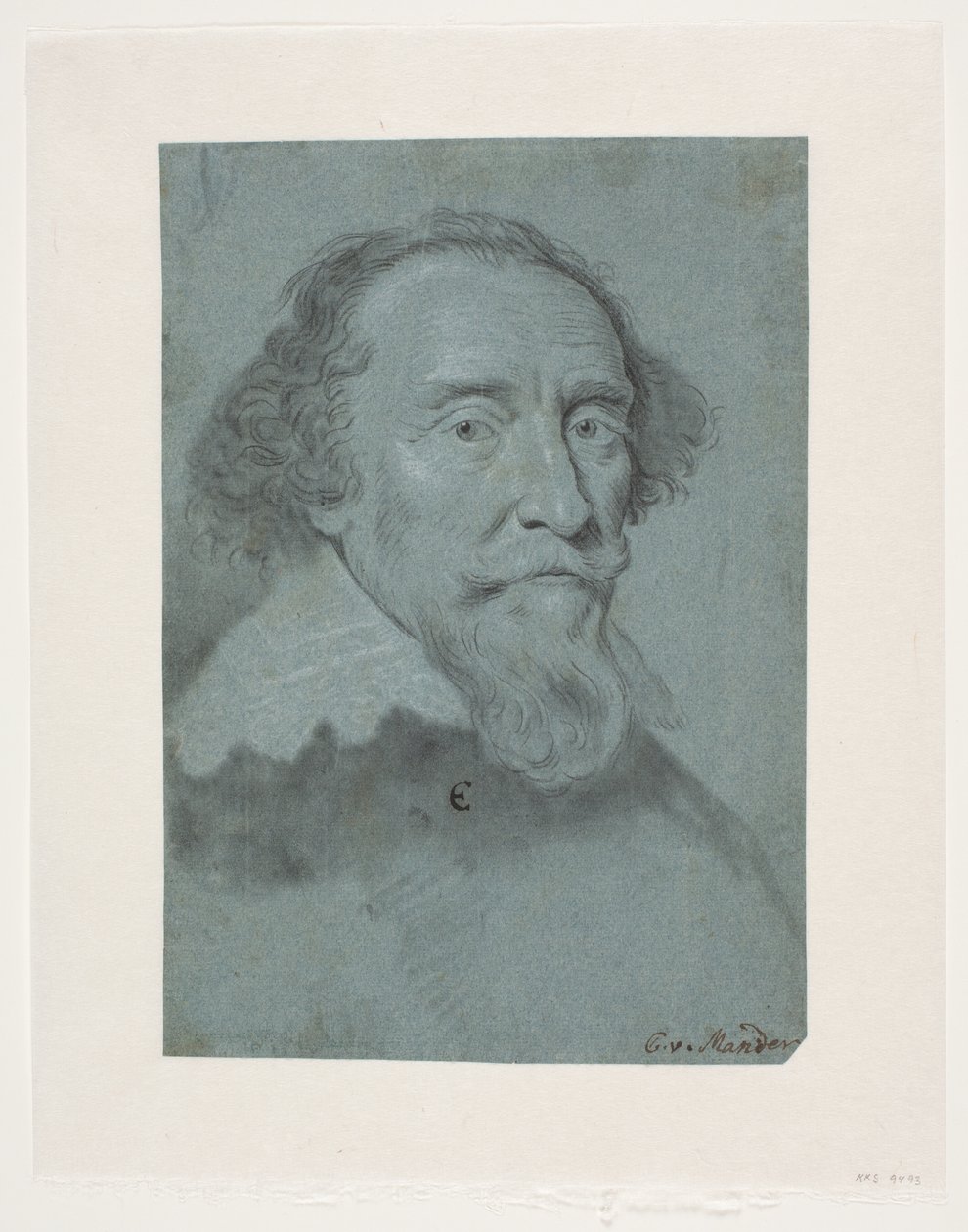 Portret van Henrik, graaf van Bergh door Karel van III Mander