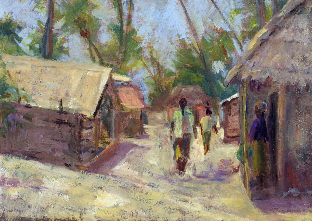 Zanzibar Dorp, 2001 door Karen Armitage