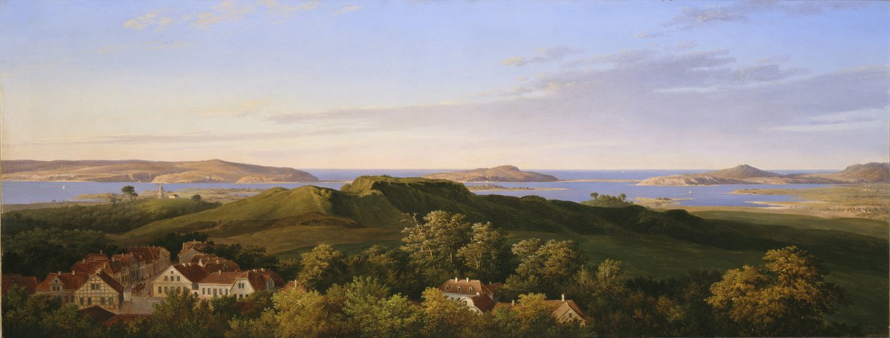 De Rugard op Rügen door Karl Friedrich Schinkel