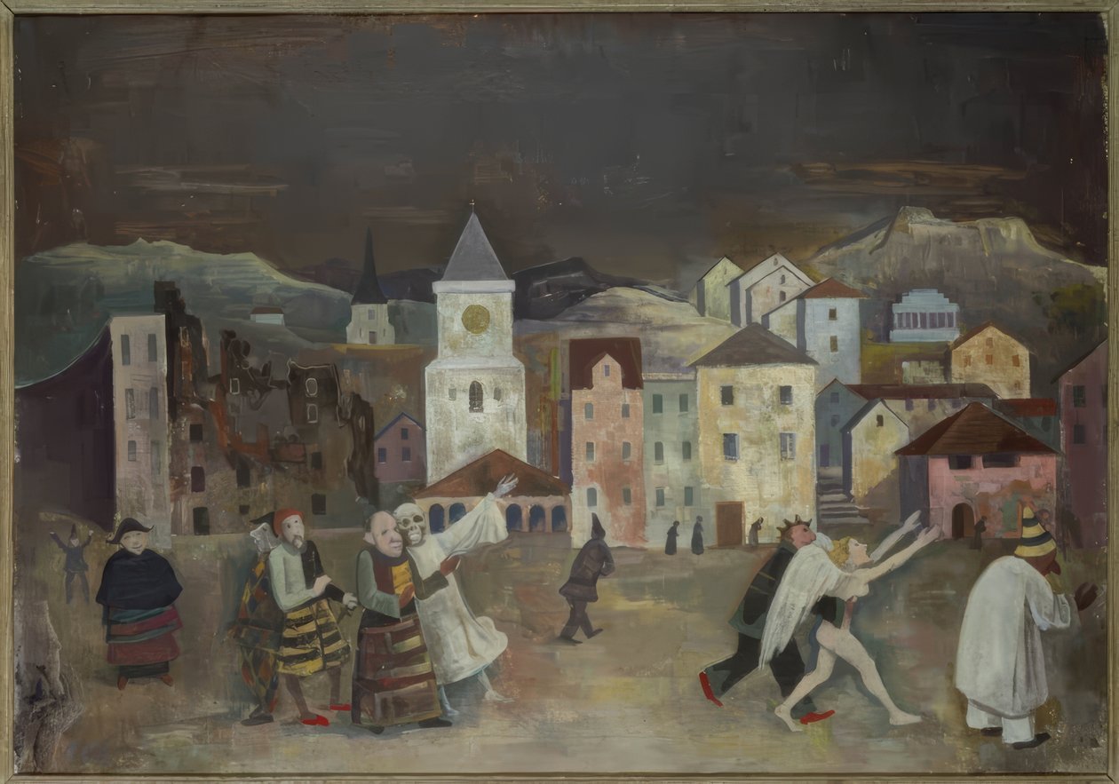 Carnaval door Karl Hofer