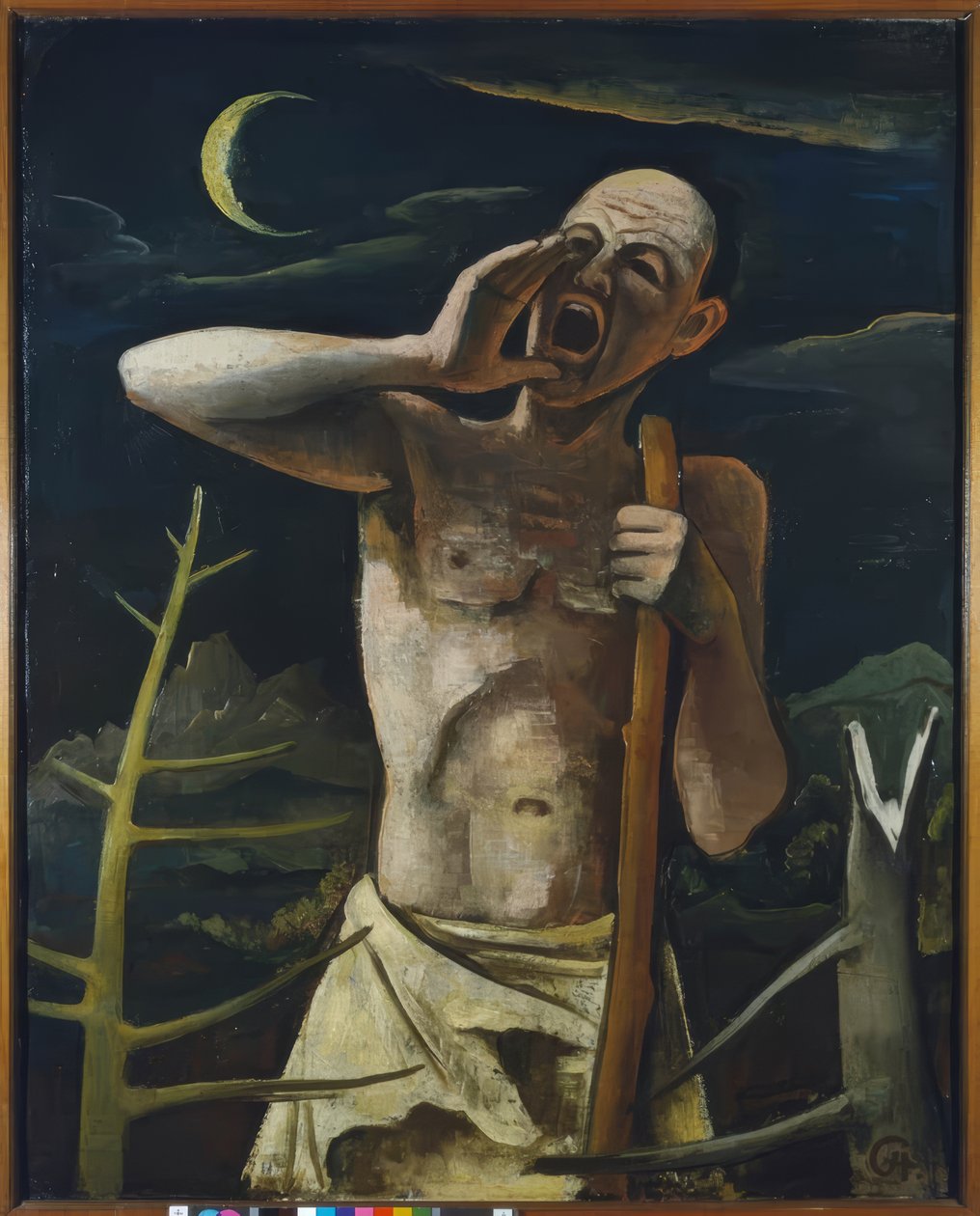 De roeper door Karl Hofer