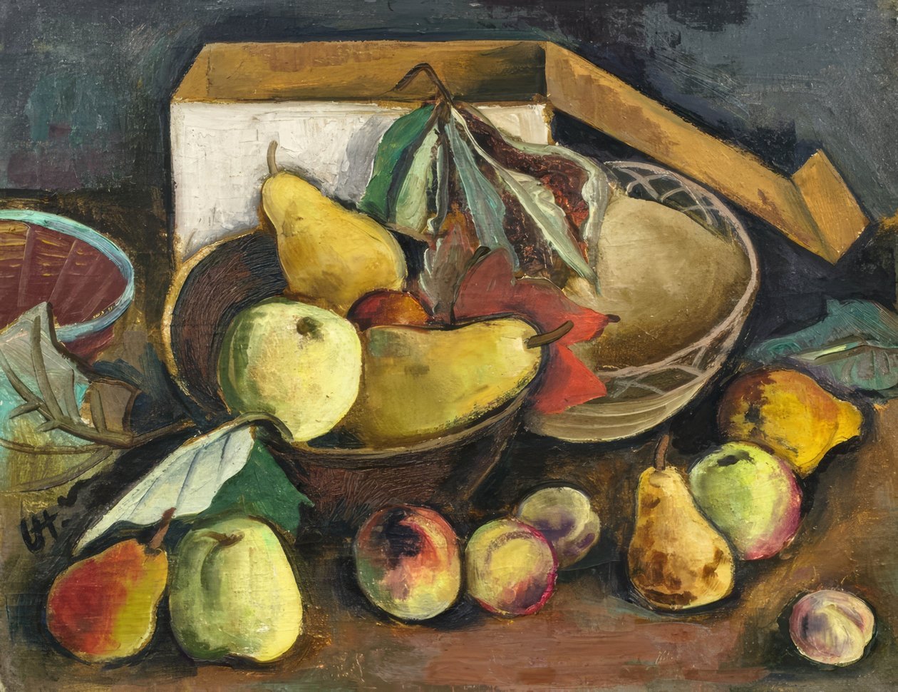 Fruit stilleven door Karl Hofer