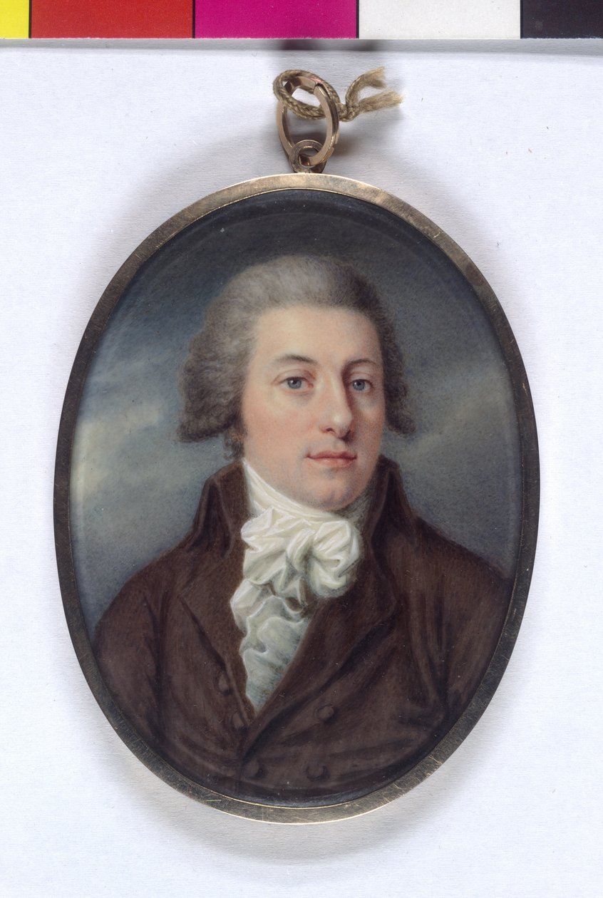 Adam von Bartsch door Karl Joseph Aloys Agricola