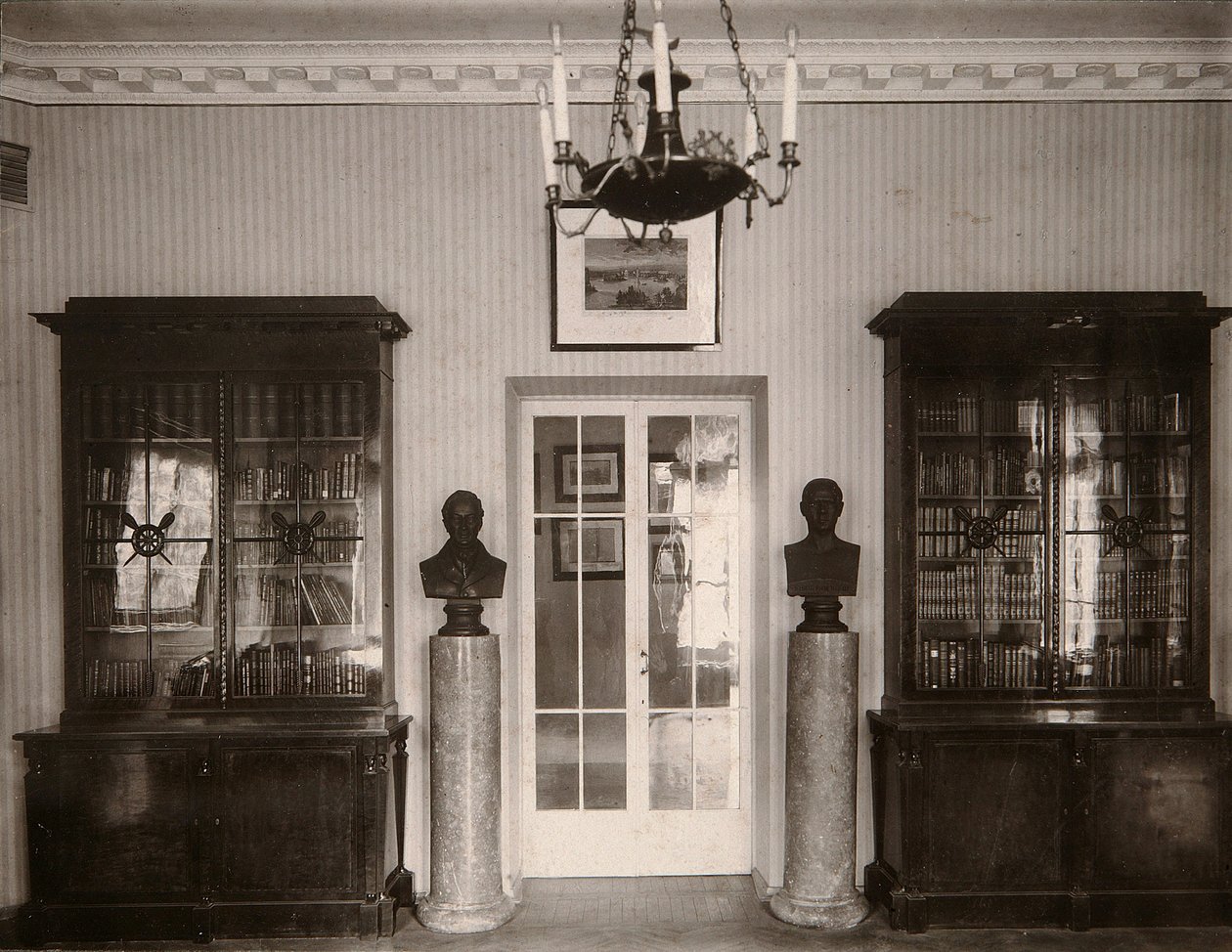 Het Museum van het Keizerlijk Pushkin Lyceum in Sint-Petersburg, Rusland door Karl Kubesch