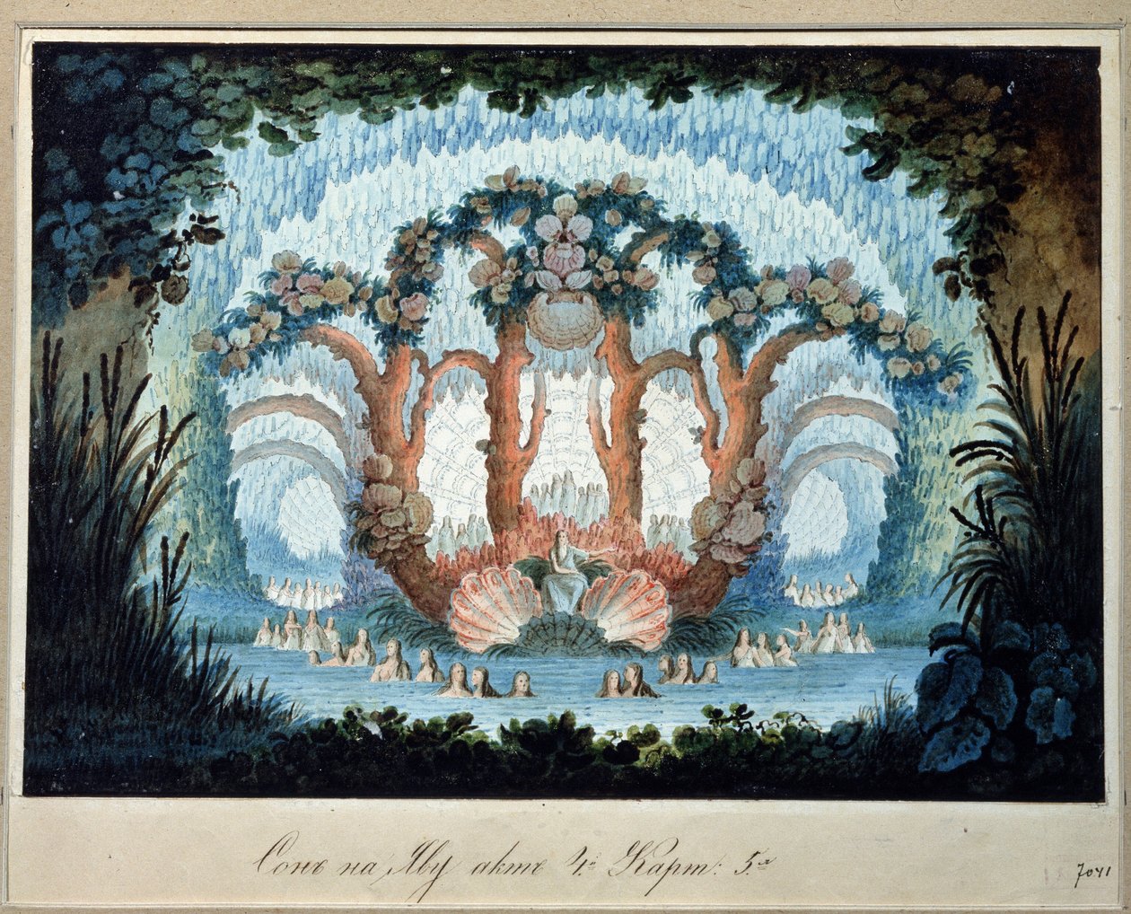 Decor voor de opera 