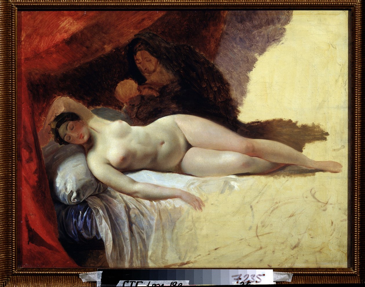 Junon slapend of Het begin van de Melkweg door Karl Pavlovich Bryullov