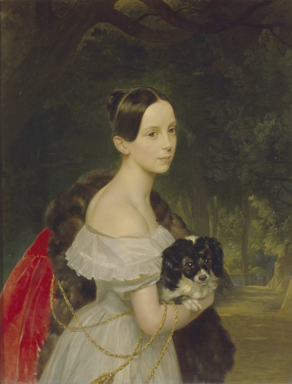 Portret van Ulyana M. Smirnova, 1837-1840 door Karl Pavlovich Bryullov