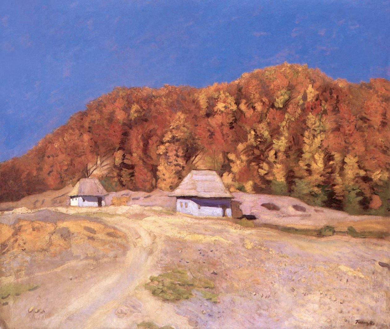 Beukenbos door Károly Ferenczy