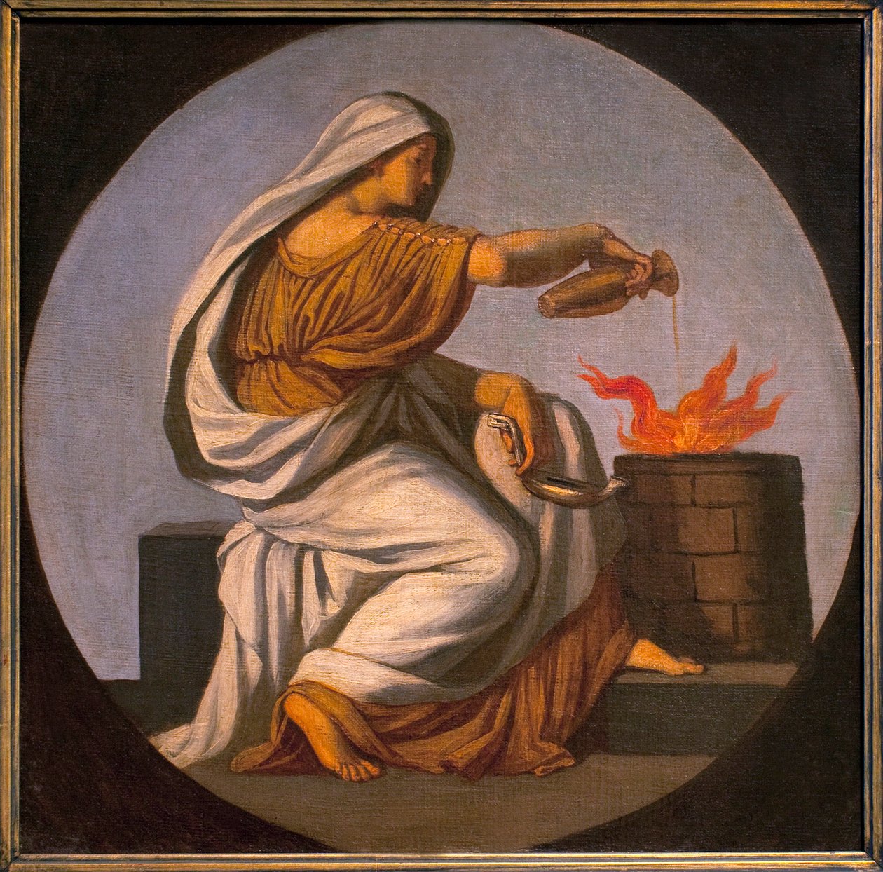 Allegorie van vuur door Károly Lotz