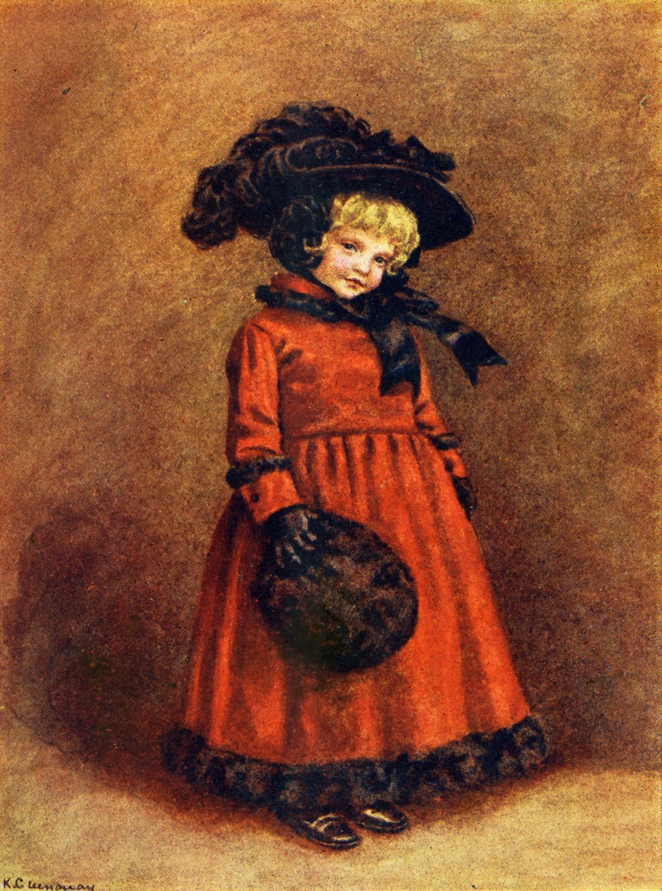 Winter 1892 door Kate Greenaway