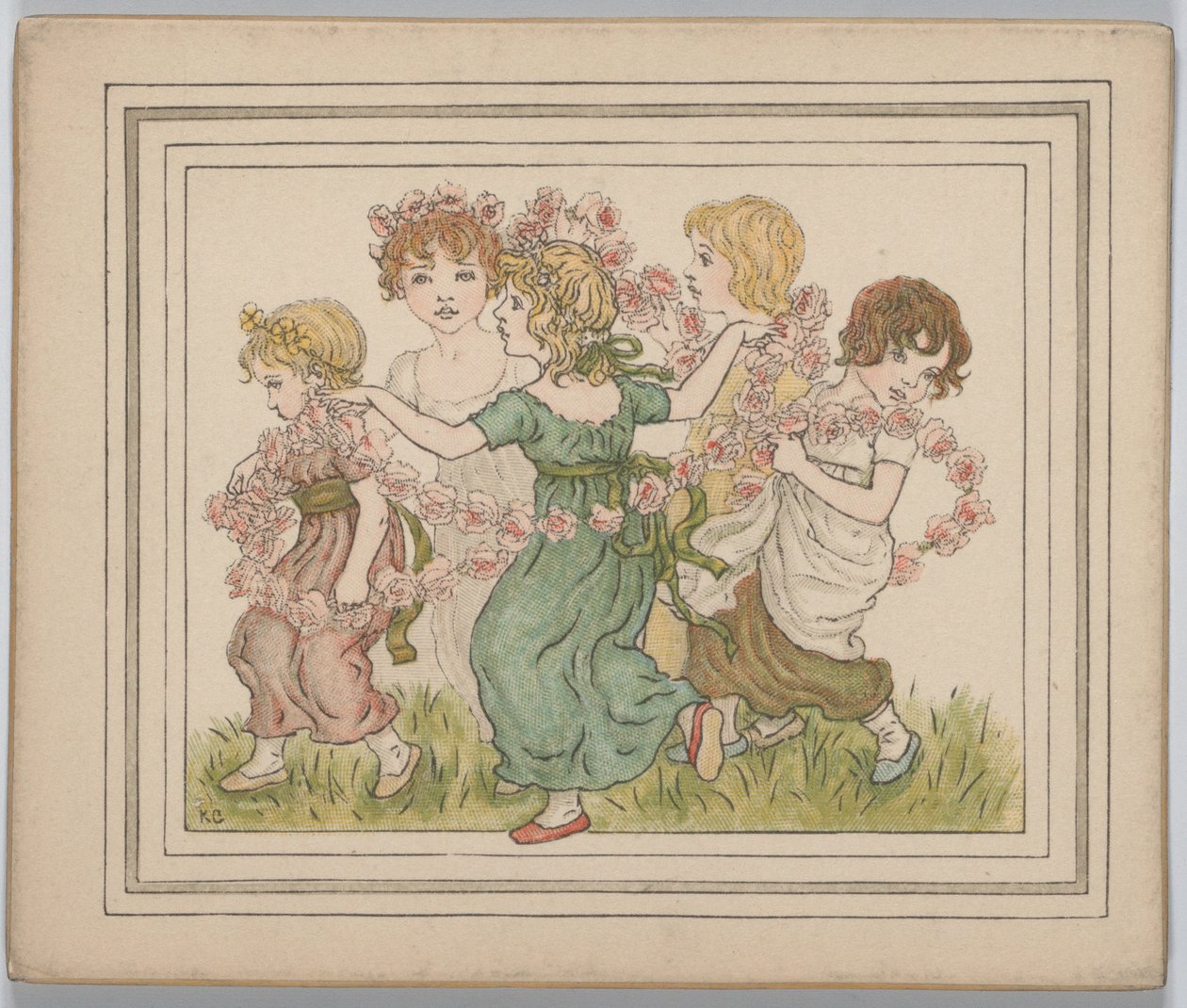 Valentijn door Kate Greenaway
