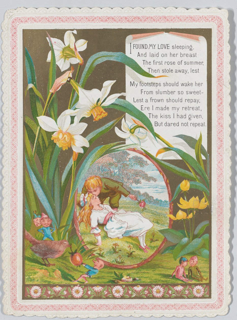 Valentin door Kate Greenaway