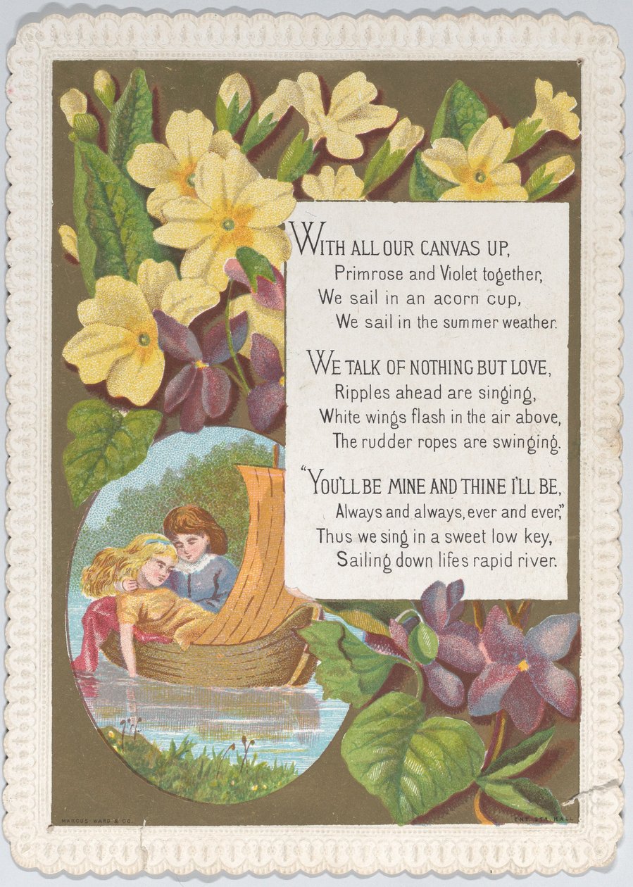 Valentinstag door Kate Greenaway