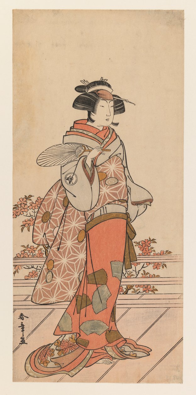 Iwai Hanshiro IV, ca. 1785 door Katsukawa Shunsho