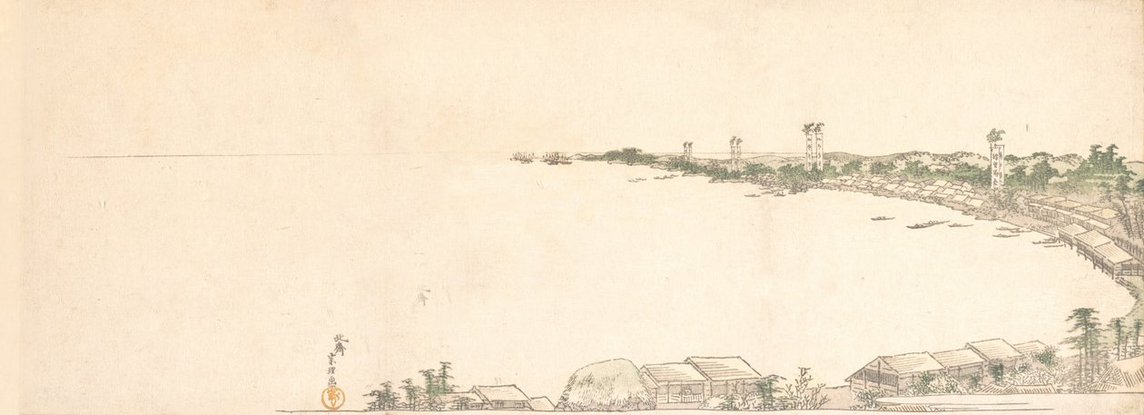 Print, ca. 1801 door Katsushika Hokusai