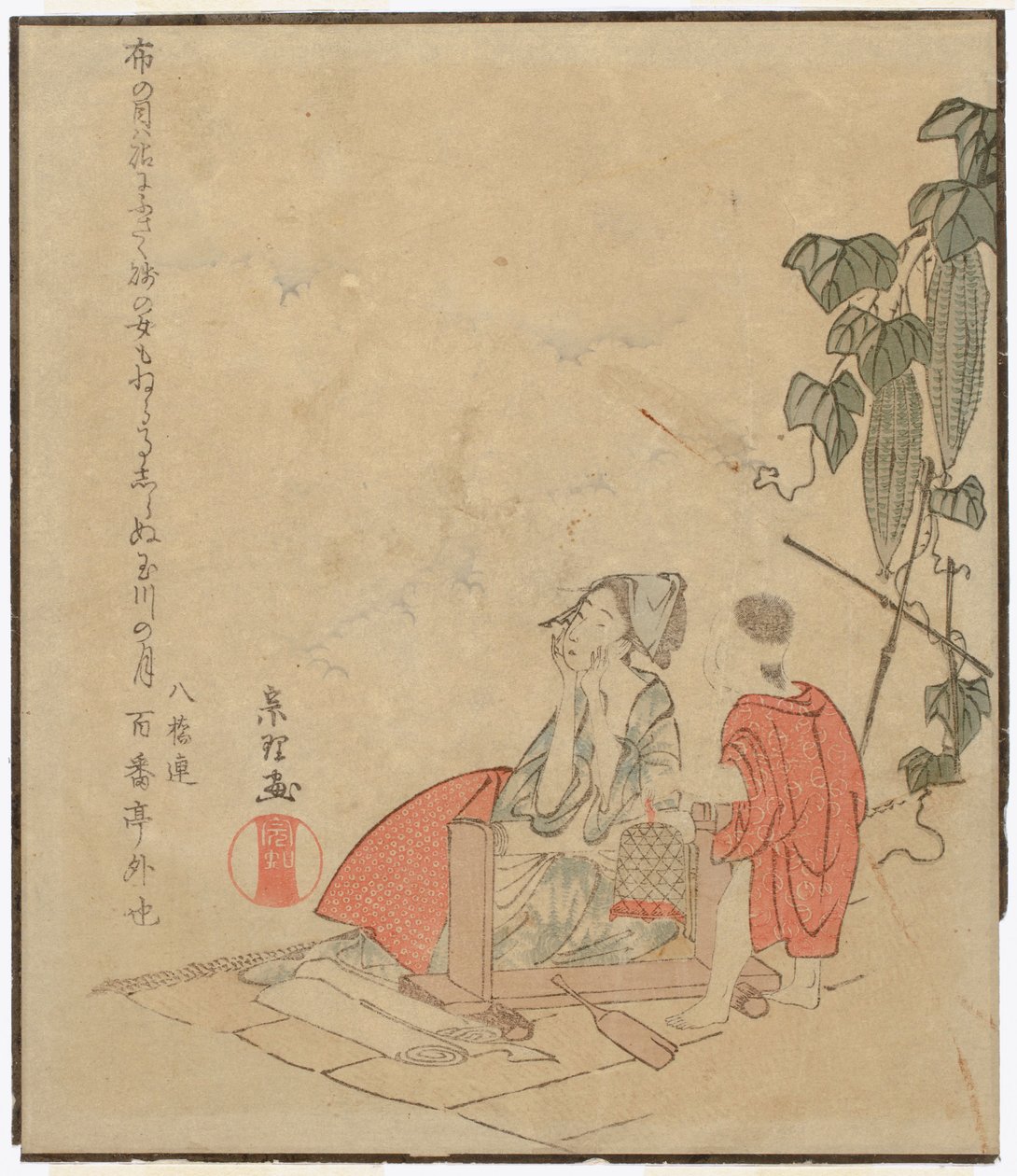Zonder titel door Katsushika Hokusai