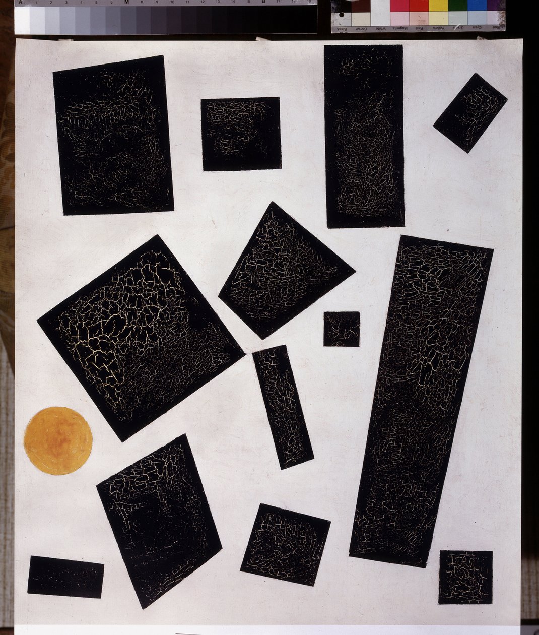 Compositie van suprematisme door Kazimir Severinovich Malevich