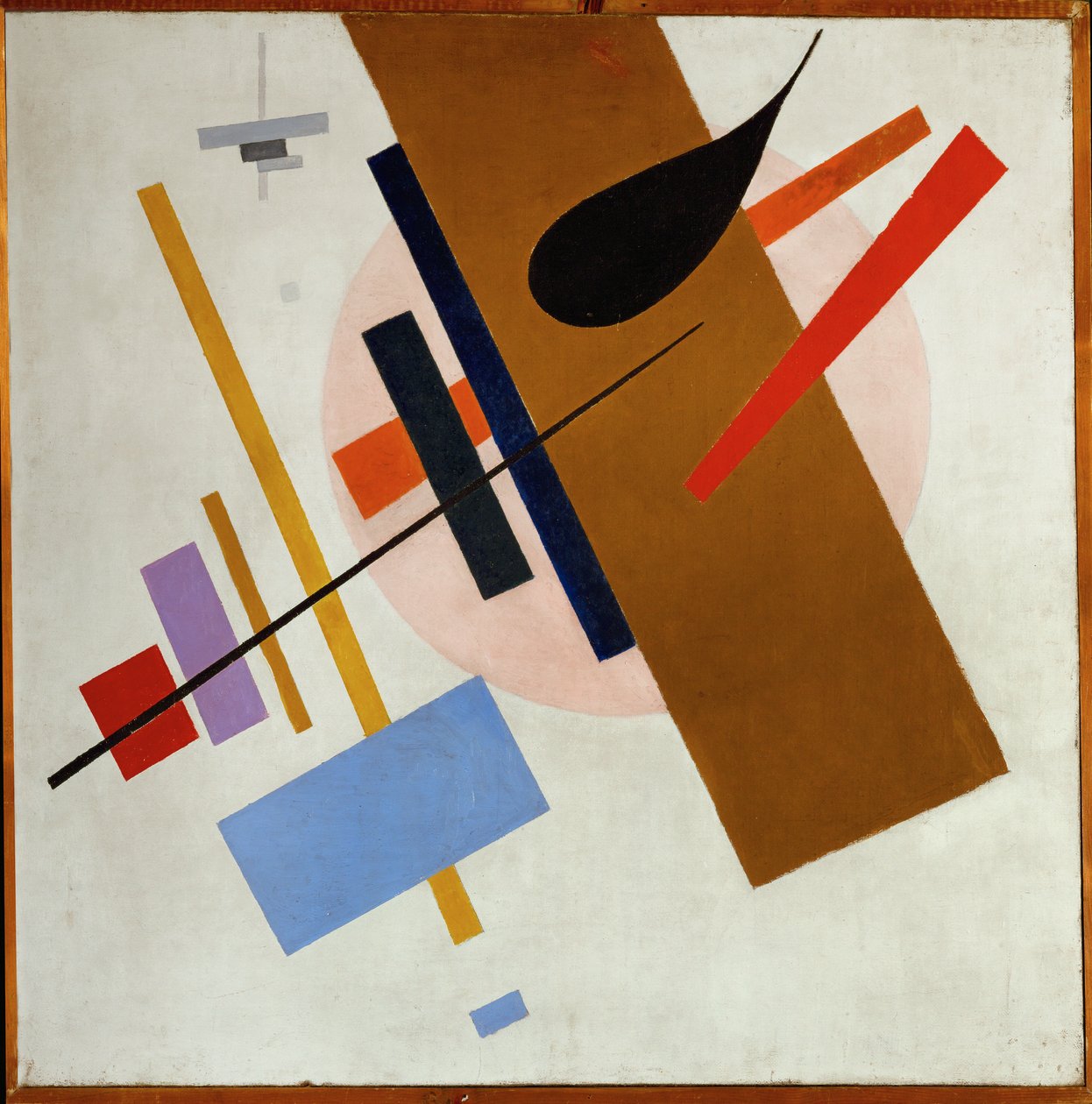 Suprematisme (olieverf op doek) door Kazimir Severinovich Malevich